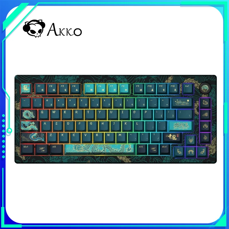 

Akko MOD007 V3 HE Year of Dragon Mechanical Keyboard Rapid Trigger RGB 75% Magnetic Switch 8000Hz Polling Rate Gaming Keyboard