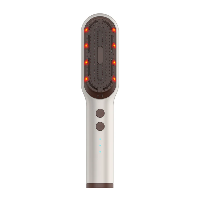 Portable Salon Hair Grow Comb Multi Negative Ion & Infrared Straightener for Home & Hotel Use Hair Growth Device