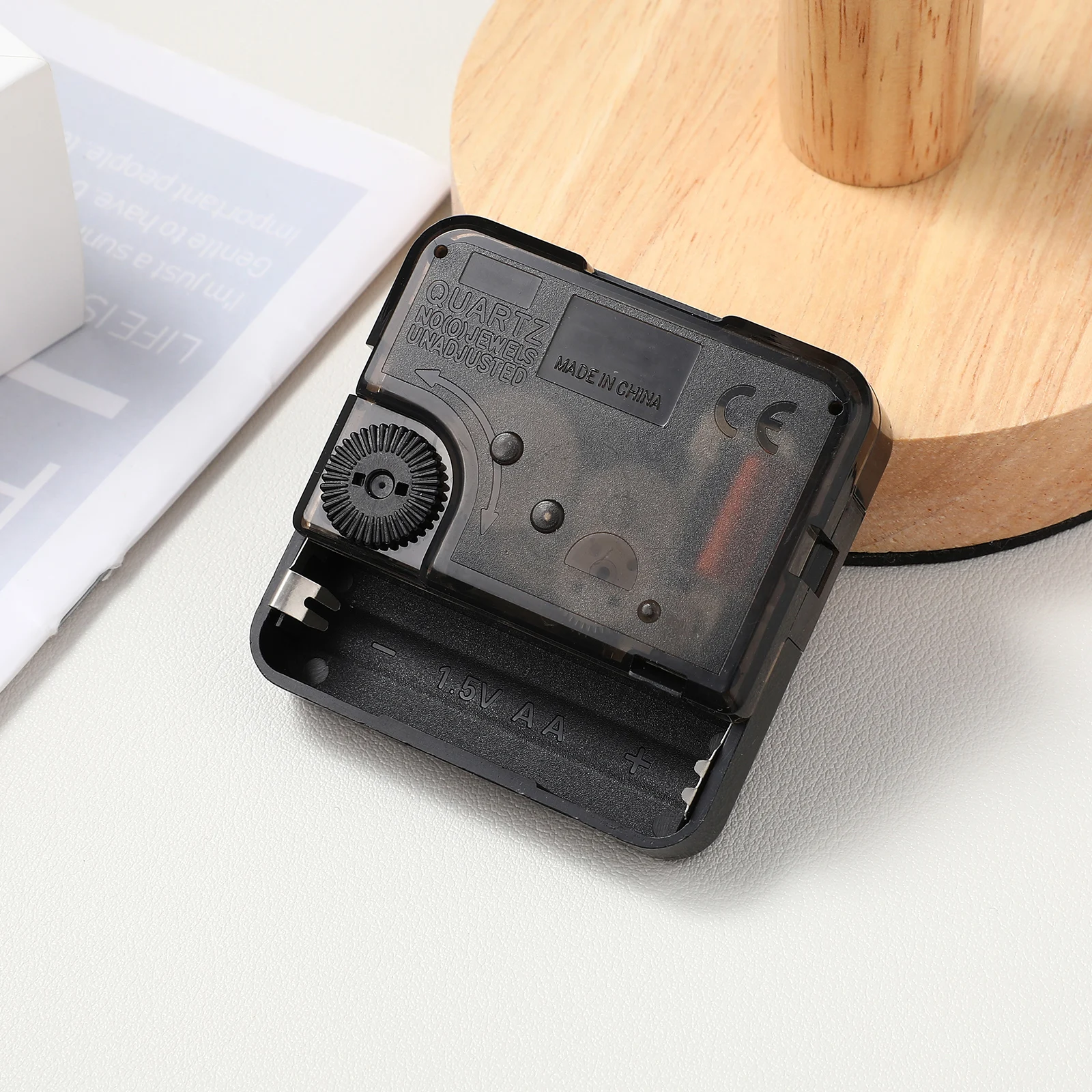 

Quartz Movement Replacement Black Mechanism Operated Wall Clock Parts Accessories DIY Repair ABS Plastic Clock Motor