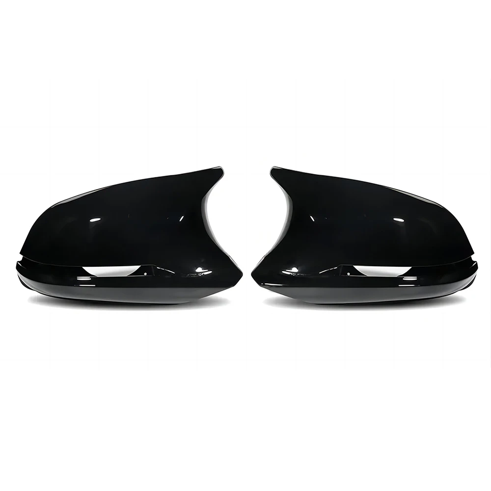 

Replacement Rearview Side Mirror Covers Cap For BMW F32 F33 F36 E84 F87 4 Series X1 M2 i3 F80 ABS Gloss Black Shell 6PCS