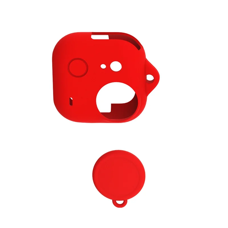Funda protectora AT41 para cámara GO Ultra Thumb, funda de silicona con tapa de lente, accesorios C