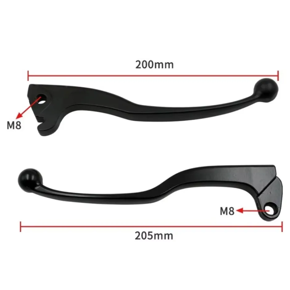 Motorcycle Brake Clutch Handle fit For Yamaha Sky Sword YBR 125 2002 - 2013 2012 2011 2010 2007 YBR125 Motocross Enduro 1set