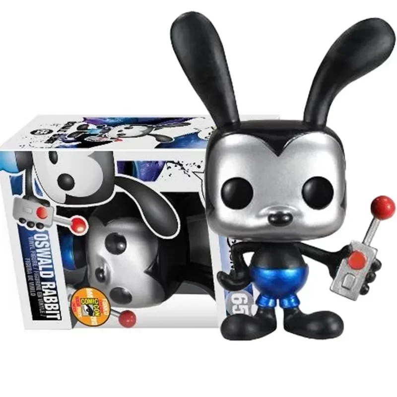 FUNKO POP Disney Oswald Rabbit 65#  Action Figure 10cm Collection Limited Edition Model Toys for Children Christmas Gift