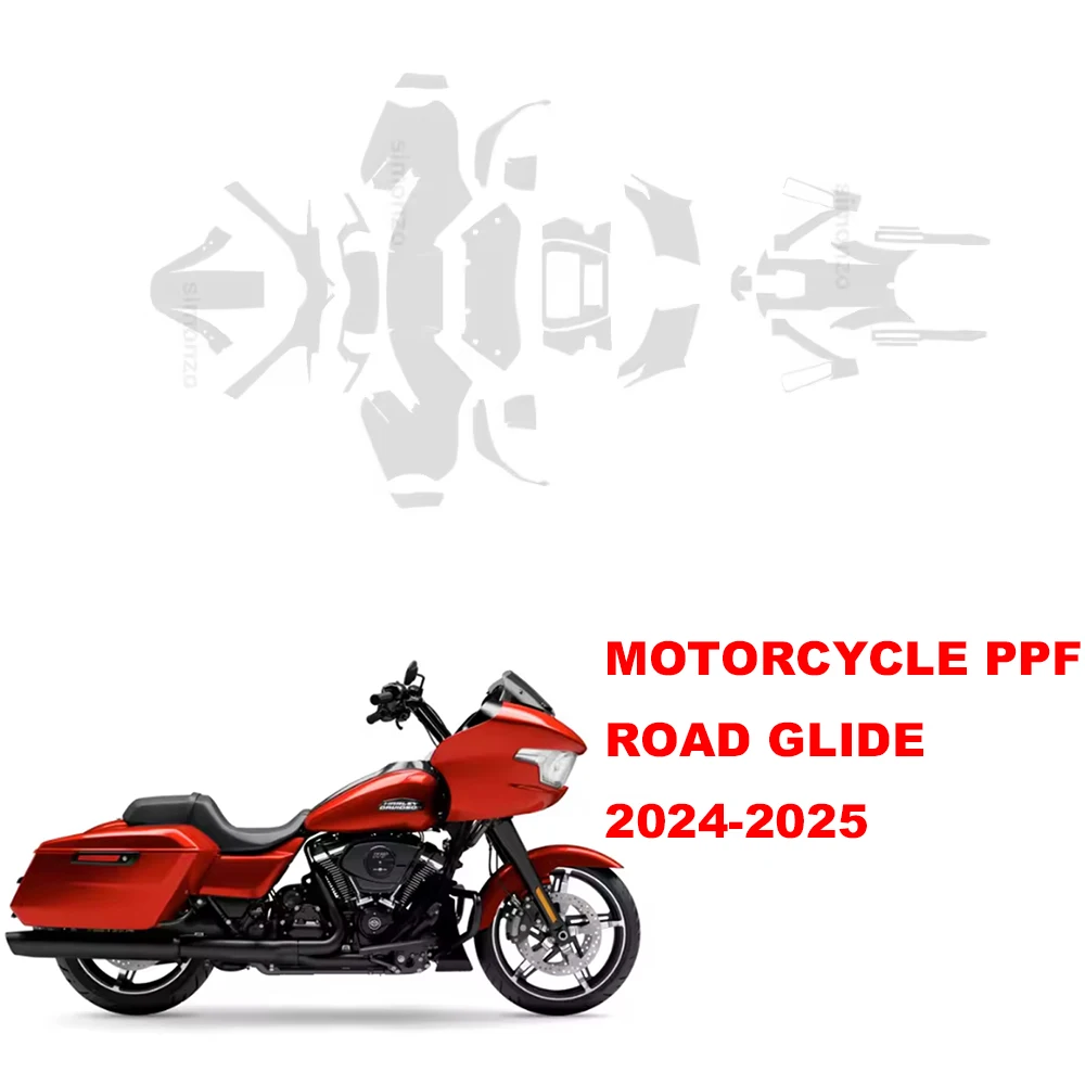 

For Harley Touring Road Glide PPF Motorcycle TPU Paint Protection Film Anti-Scratch Road Glide Transparent Protective Film Kit