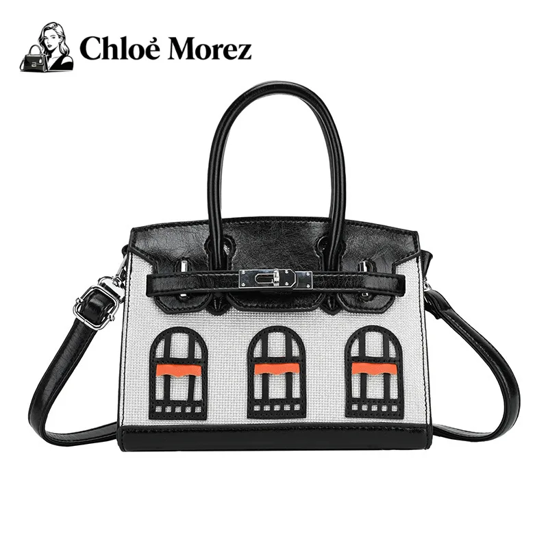 

Fashionable hand-held tote bag for women, versatile crossbody commuting bag trend