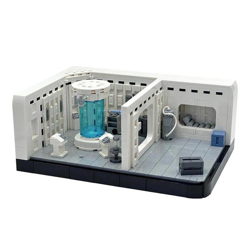 MOC Space Movie Series Hoth Echo Base Medical Bay Model Building  Blocks DIY Assembly Bricks Toys Collection Display Gifts