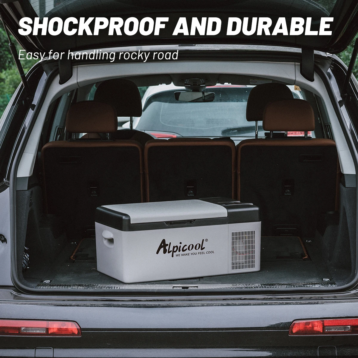 DC12V/24V AC220 Volt Frigorifero per auto Congelatore portatile Frigo per auto RV Compressore elettrico Dispositivo di raffreddamento con controllo app 15.3L/20L