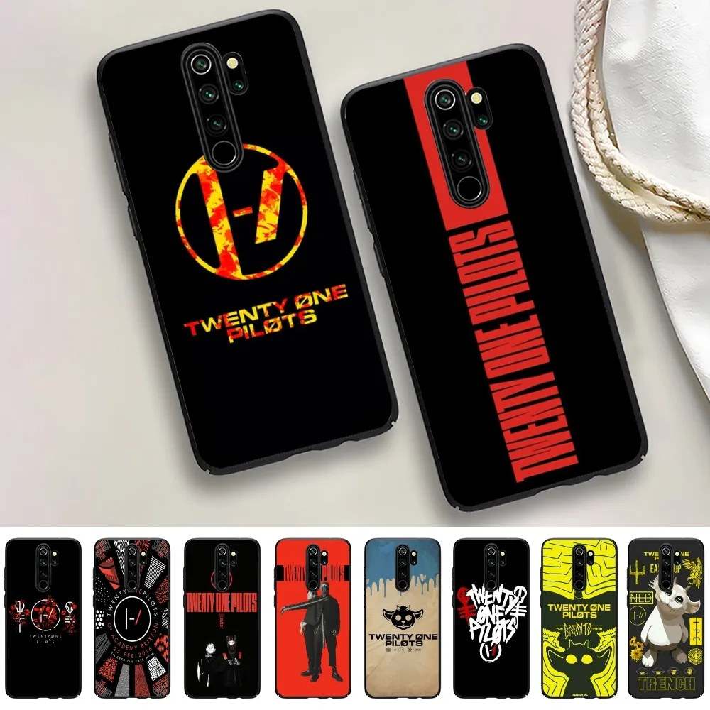 T-Twenty O-One P-Pilots Phone Case For Redmi 5 6 7 8 9 10 Plus Pro 6 7 8 9 A GO K20 K30 K40 Pro Plus F3 Fundas