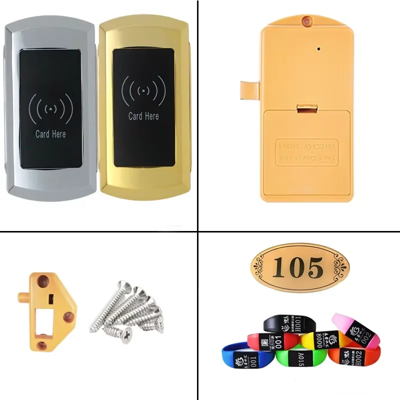 Factory Direct Sale Smart Door Lock Rfid Card Digital Electronic Storage Smart Cabinet Lock