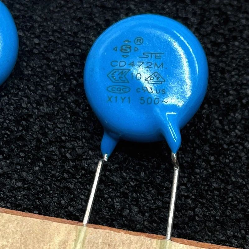 10PCS 472 4700pf CD472M 500v X1 Y1 Y5U high voltage ceramic chip capacitor
