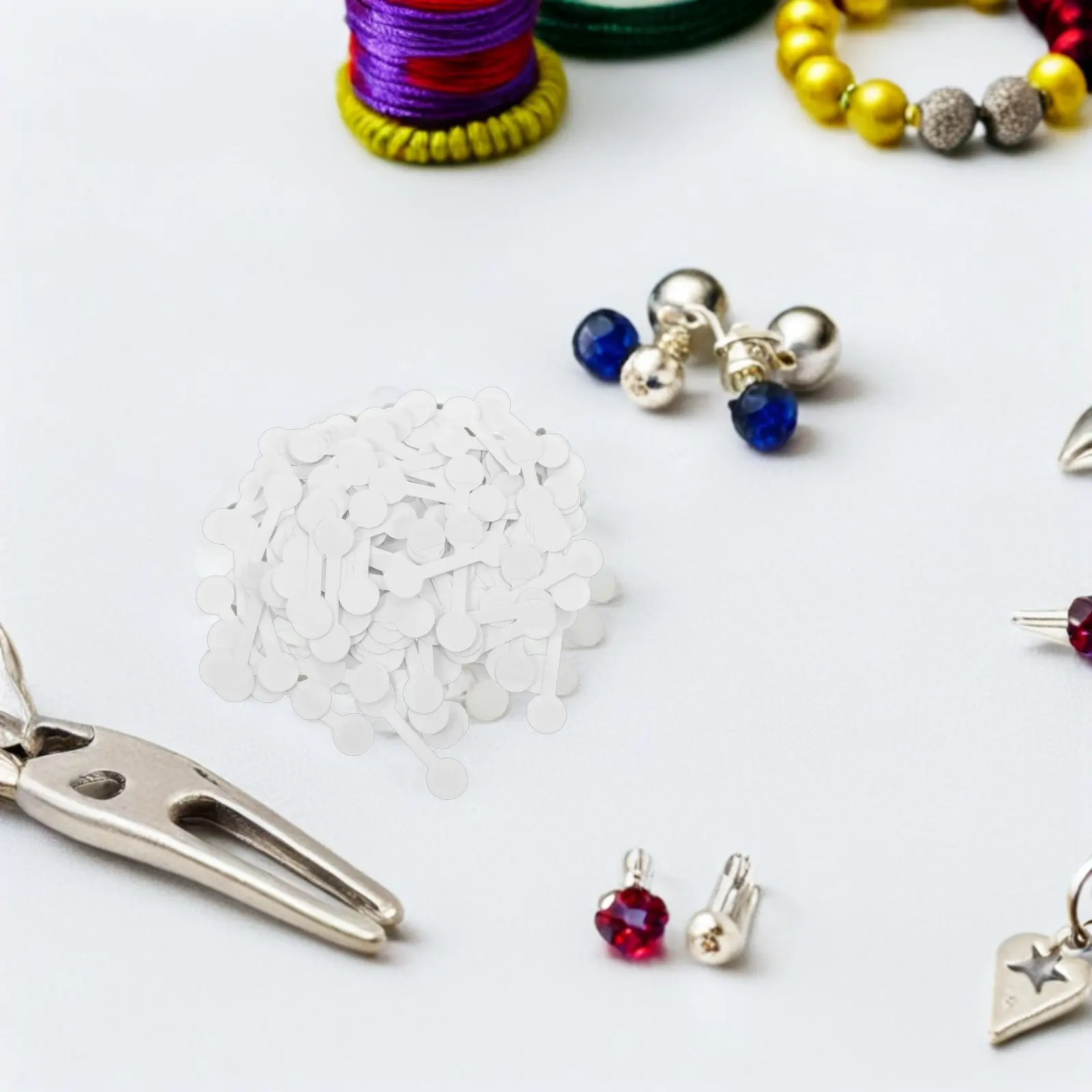 

1000Pcs Jewelry Price Label Stickers High Viscosity Round Adhesive Tags for Necklace Earring Bracelet Retail Display Packaging