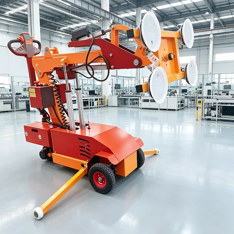 High Performance Vacuum Lifter for Glass Sheets with Automatic Vacuum Maintenance