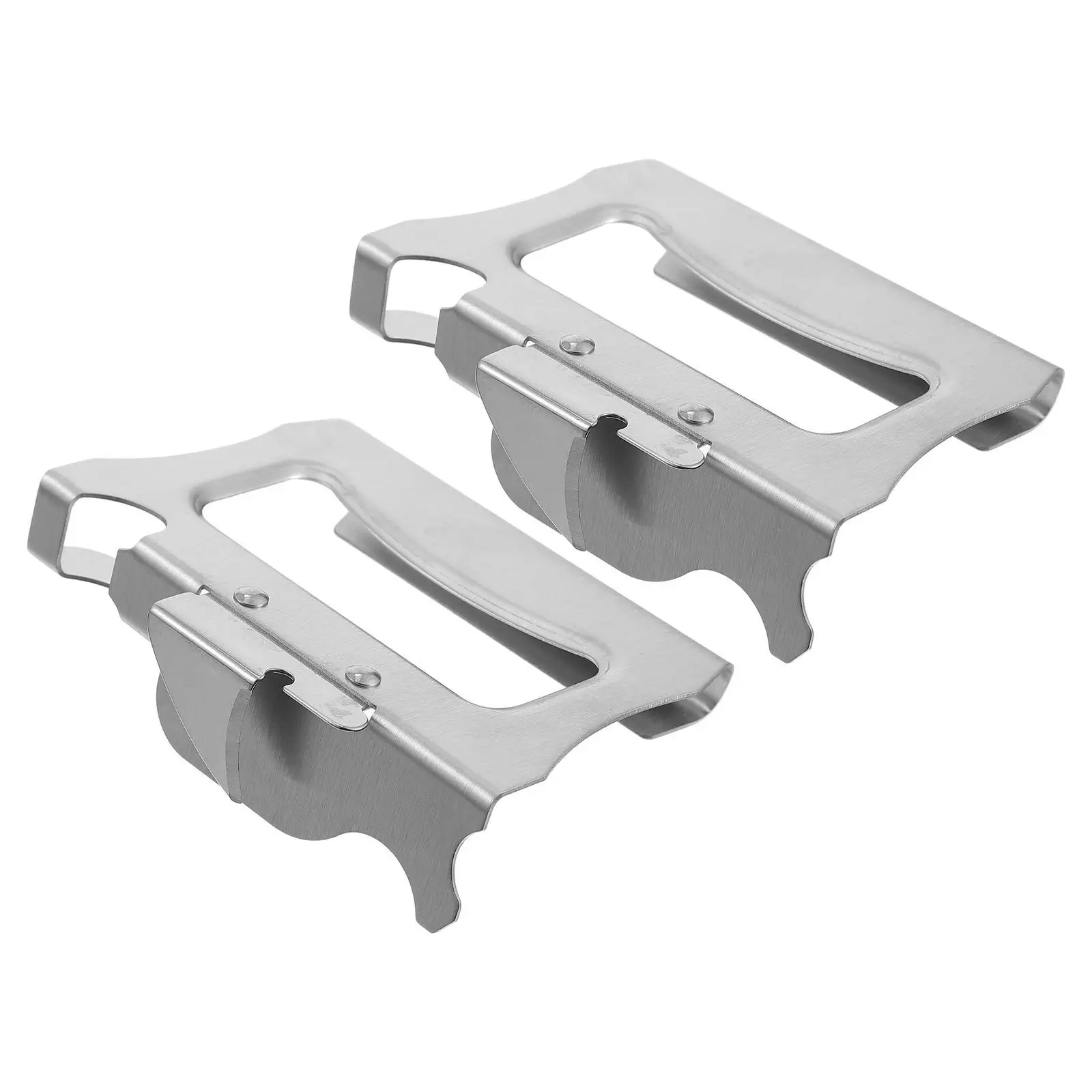 

2Pcs Stainless Steel Can Opener Easy Hold Effortless Lid Remover Multi Size Bottle Cap Opener Kitchen Tool Beer Lid Remover