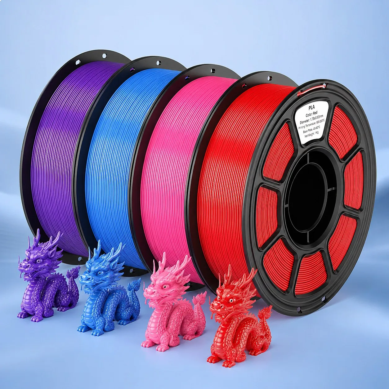 PETG 3d Printer Abs Filamento Impresora Print Filaments PETG 1kg Plastic Rods Petg Filament