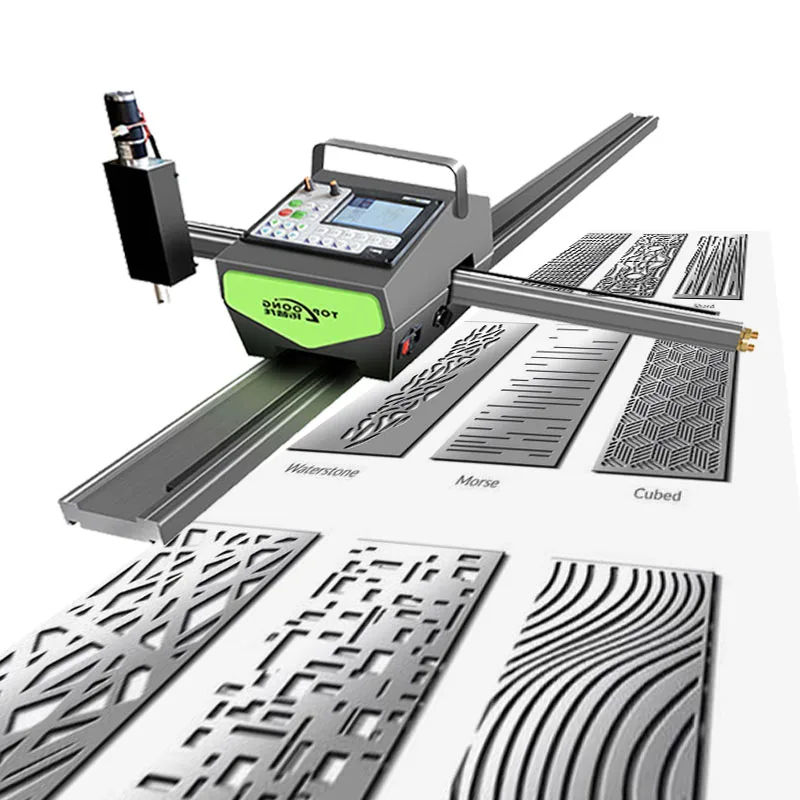 Machine de découpe Plasma Cnc Portable 1530 1325, véritable main Portable, transport de chaque utilisation, couper n'importe quelle forme de dessin, conception DXF DWG