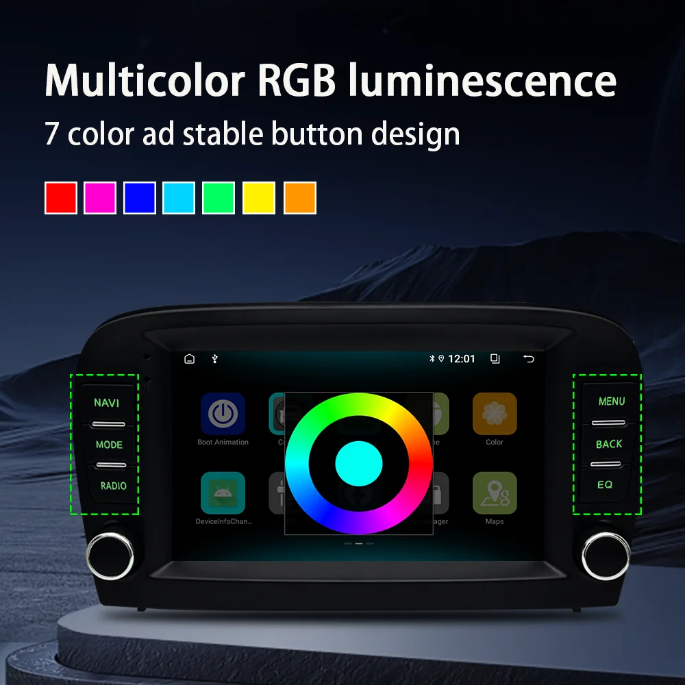 LELV 7 بوصة راديو السيارة اللاسلكية Carplay أندرويد السيارات نظام تحديد المواقع FM ستيريو مشغل وسائط متعددة لمرسيدس بنز SL 2001-2005