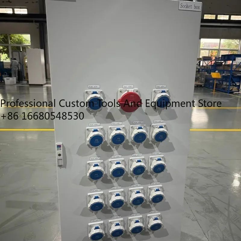 NC2For UL CE IP54 Portable Power Maintenance Box Industrial Socket for Outdoor Electrical Equipment Control Construction Site Us