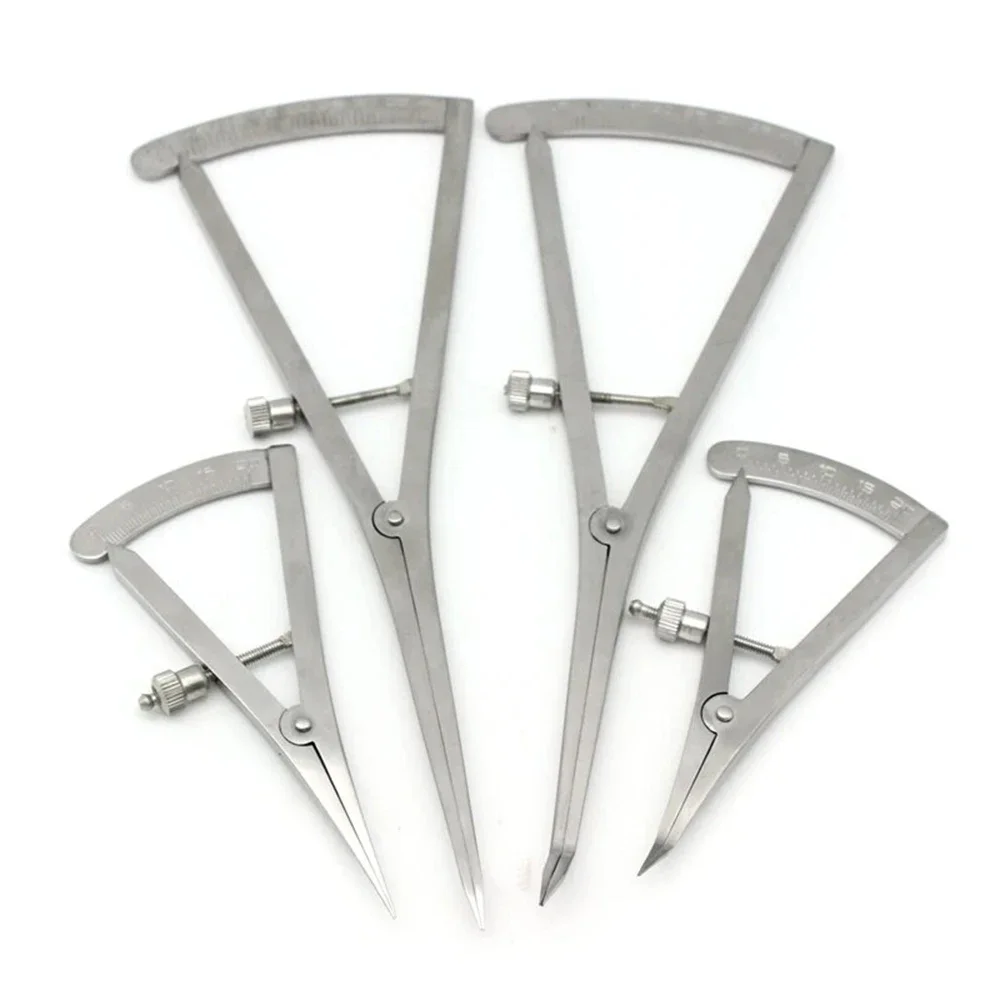 3Pcs Dental Implant Bone Caliper Dental Surgical Wax Bone Dental Crown Gauge Calipers Dentist Medical Ruler Tools