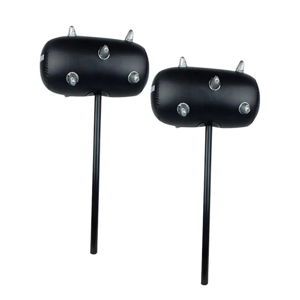 

Набор из 2 надувных молотков из ПВХ с большой жесткой ручкой для бассейна, пляжа, луау, тропических мероприятий – безопасный, стильный и веселый аксессуар для детей