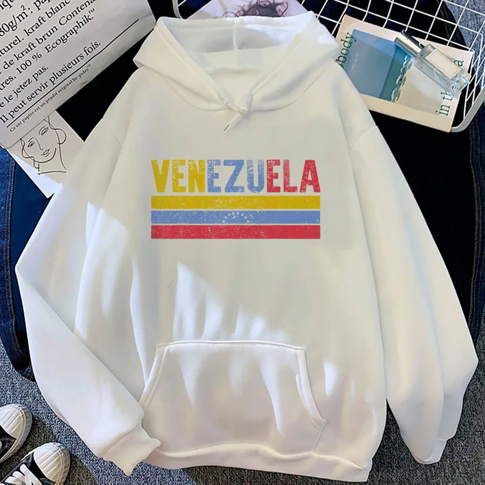 Venezuela hoodies women funny sweat y2k hoddies sweater women gothic tracksuit Women Sweatshirts Sweats Men\'s Clothing Letter