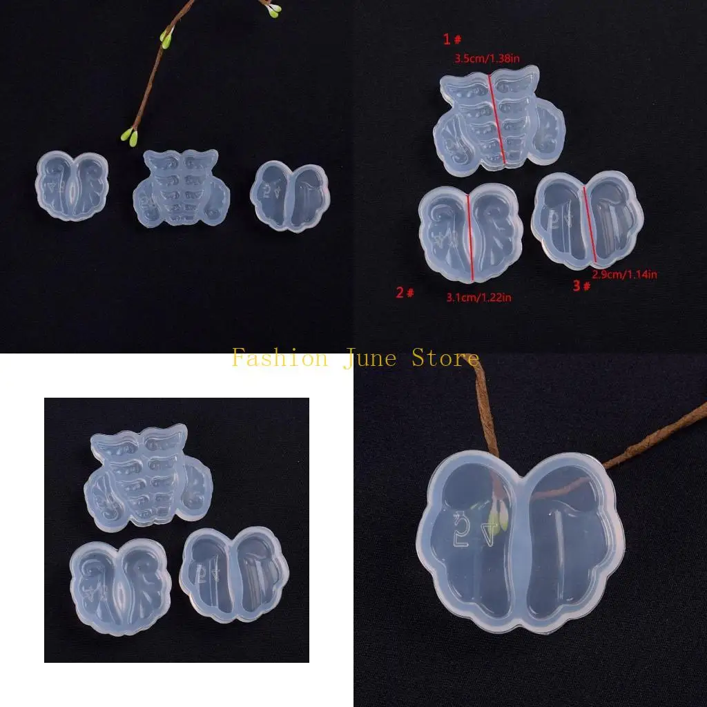 

N5KA Wings Molds Candy Baking Mold Making Supply for Chocolates Cake Decor