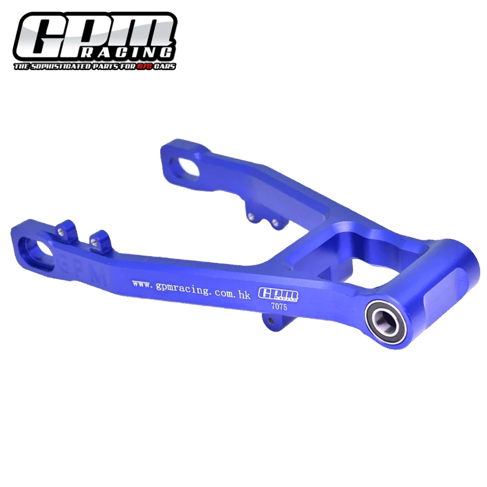 GPM for LOSI 1/4 PROMOTO-MX Promoto-SM FXR Motorcycle RC Cars Upgrade Parts Metal Aluminum Alloy 7075 Rear Swing Arm LOS264000