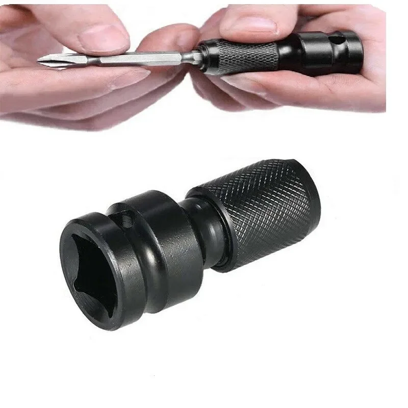 Imagem -06 - Hex Ratchet Soquete Adapter Grupo Drive Converter Tool Bits de Perfuração 12 1drive para 14 Chave de Impacto 14 Spanner