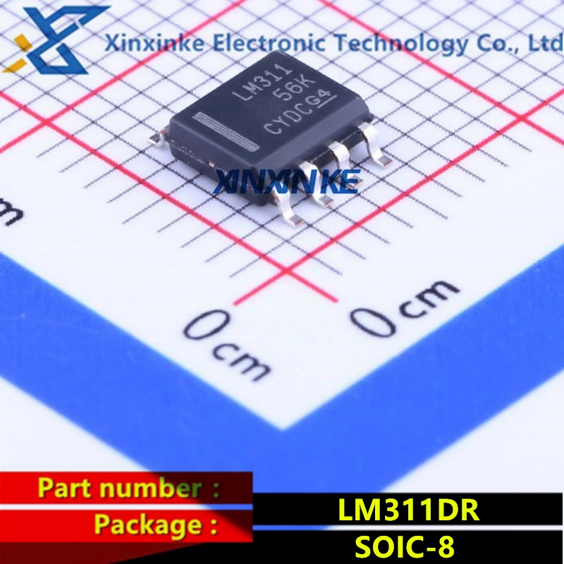 20PCS LM311DR SOIC-8 LM311 Analog Comparators Differential w/Strob Amplifier ICs CMOS Brand New Original