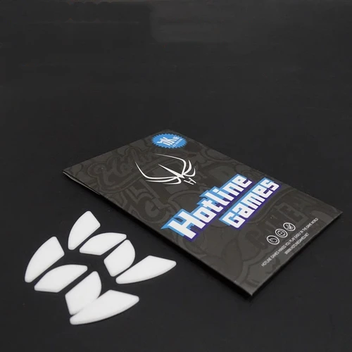 Imagen 2 del producto Patines de ratón de hielo originales para juegos Hotline, modelo glorioso Odin O O-Wireless Odin D-Arc, diseño de ratones de PTFE, 1 paquete