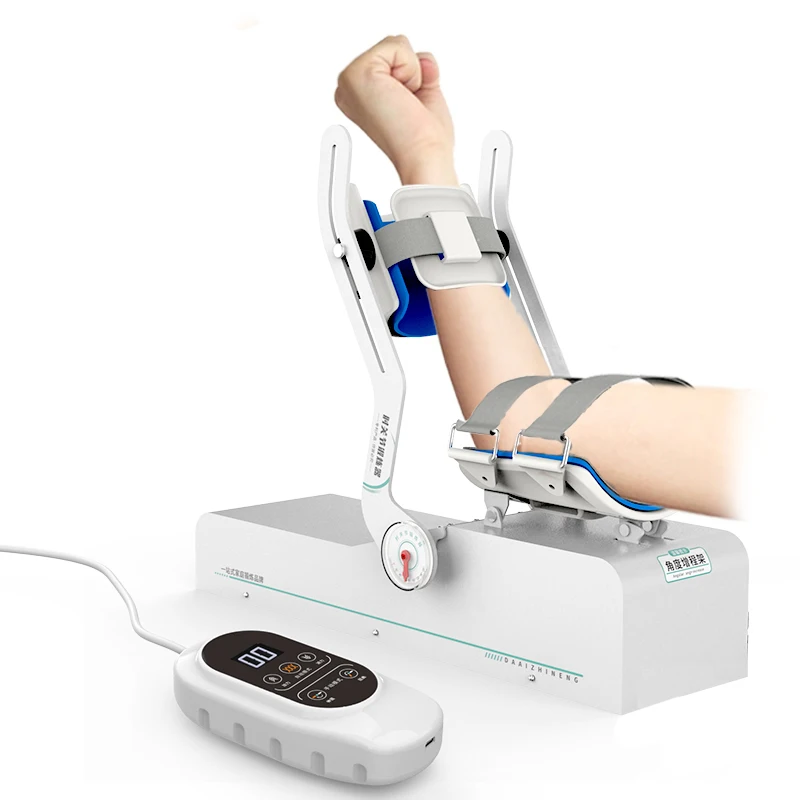 

Intelligent elbow joint rehabilitation training device for arm fracture, stroke and hemiplegia, household upper limb electric fl