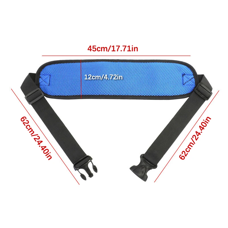 Anti Fall Wheelchair Seat Belt Adjustable Quick Release Restraints Straps Chair Waist Lap Strap For Elderly Or Legs Patient Care