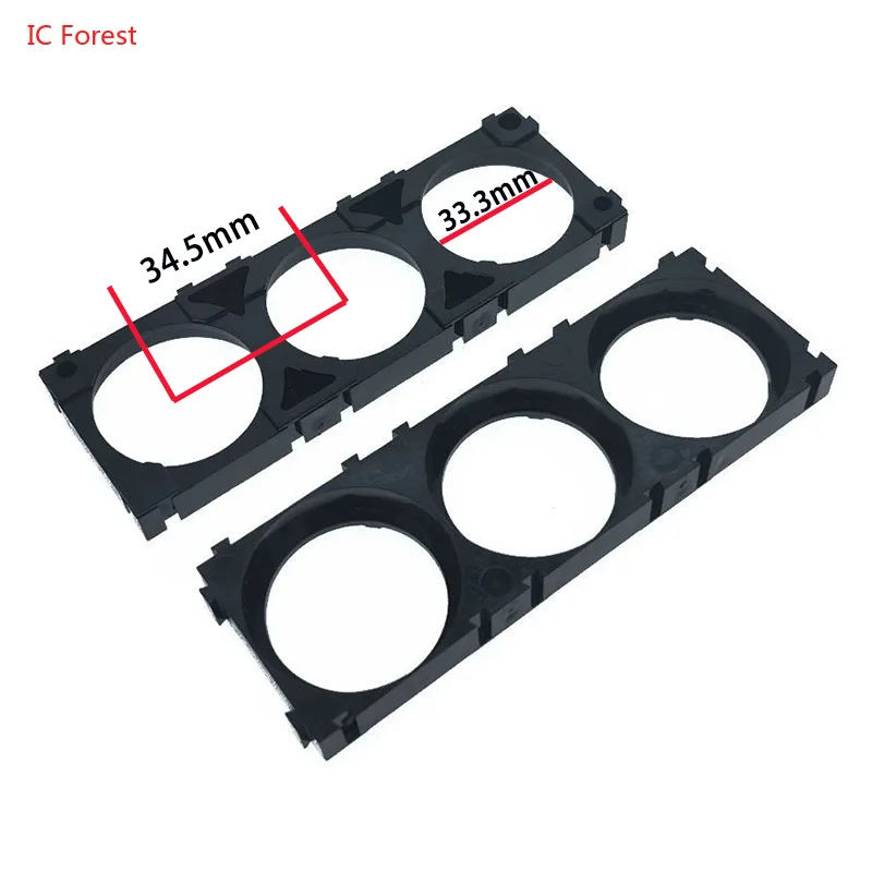 Plastic Fixed Support Bracket 33140 Cylindrical Cell Holder Frame for Equipment Assembly