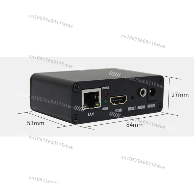 H.265/H.264 Video Encoder for RTMP/RTSP/HTTP/UDP/SRT/ONVIF Live Stream