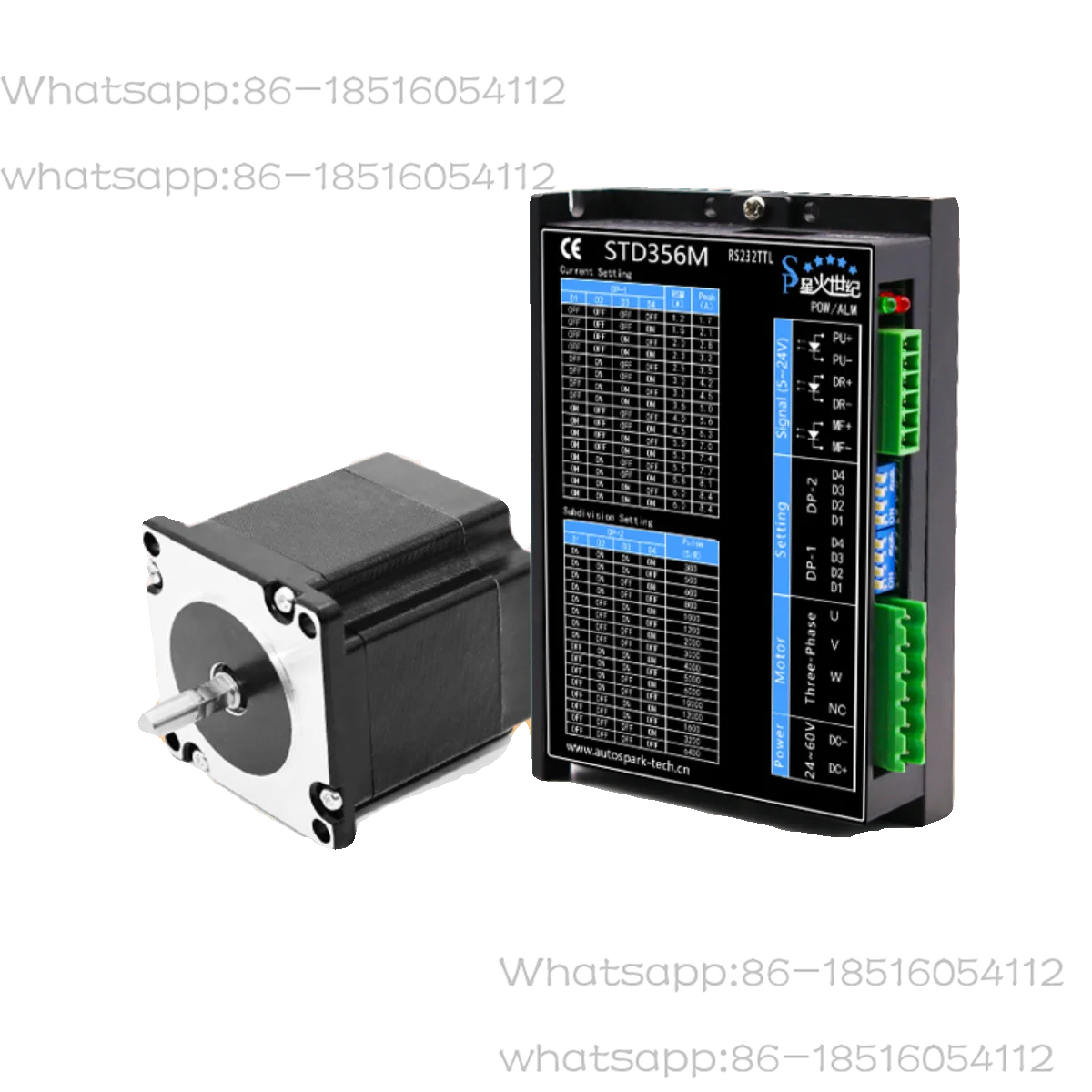 

Трехфазный 57 шаговый двигатель, крутящий момент 0,45 Нм/0,9 Нм/1,5 Нм/2 Нм Драйвер двигателя