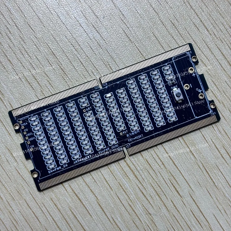 DDR5 Memory with Light Detection Card, Tester Memory Slot Detection, Notebook Maintenance Test Tool