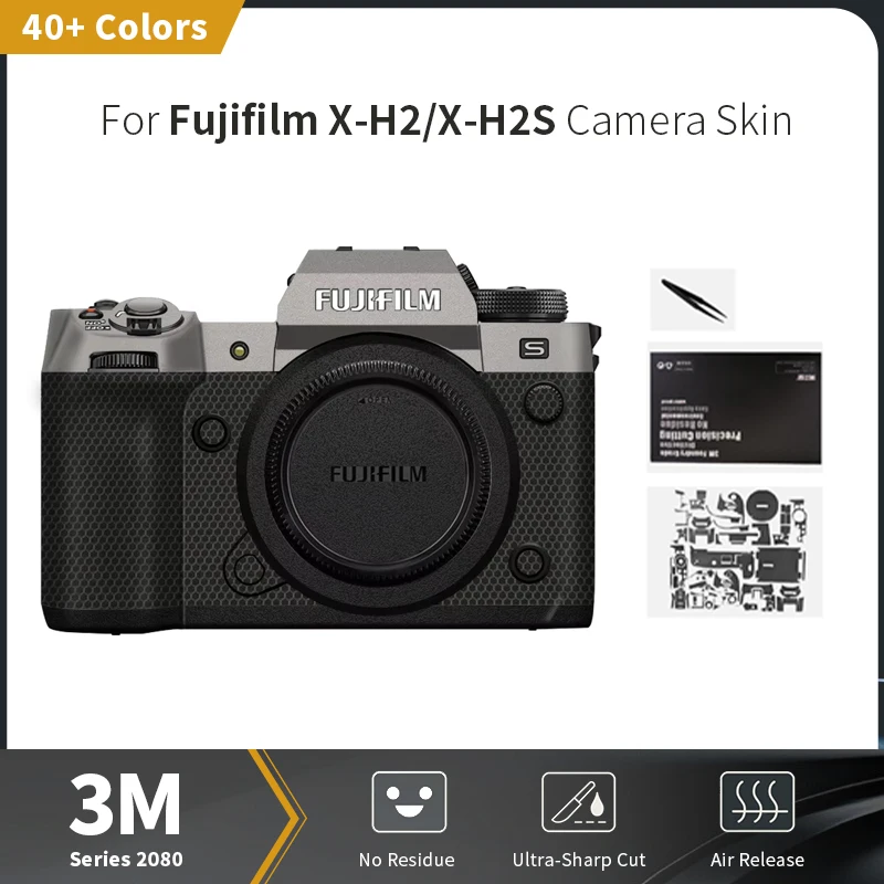 For fujifilm xh2 Skin Fujifilm X-H2/X-H2S Cmaera Skin Sticker Scratch-resistant protective film full coverage protection