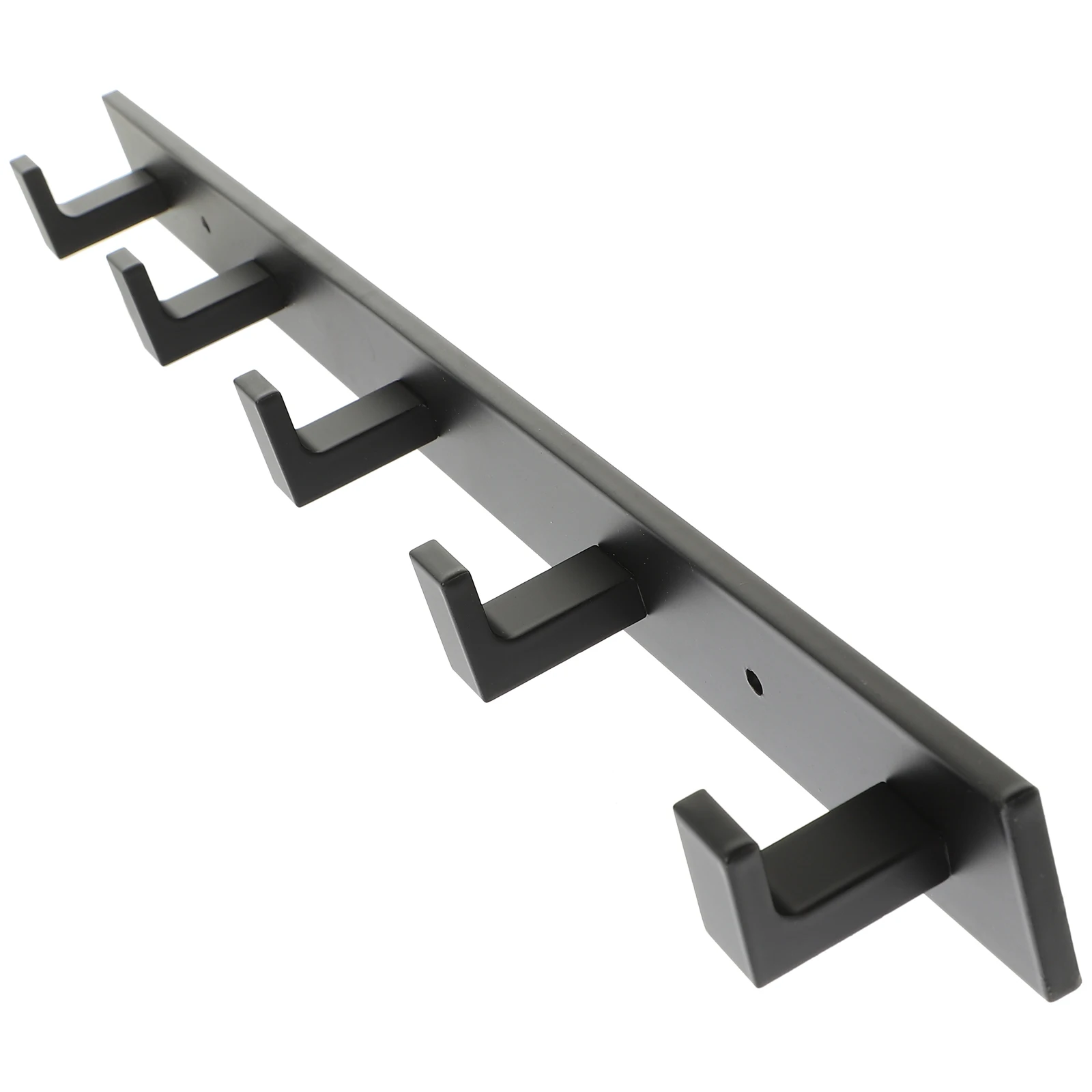 

Bathroom Hooks Wall Mount Self Adhesive Door Hanger Towels Coats Robe Space Saver Aluminum Material Easy Installation