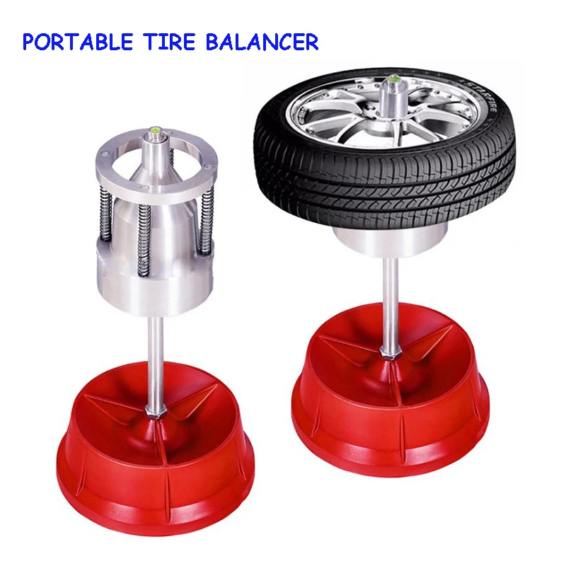 

Wheel Balancer Portable Hubs Wheel Tire Balancer Bubble Level Heavy Duty Rim Tire Cars Truck Easily Balance Wheels Tool