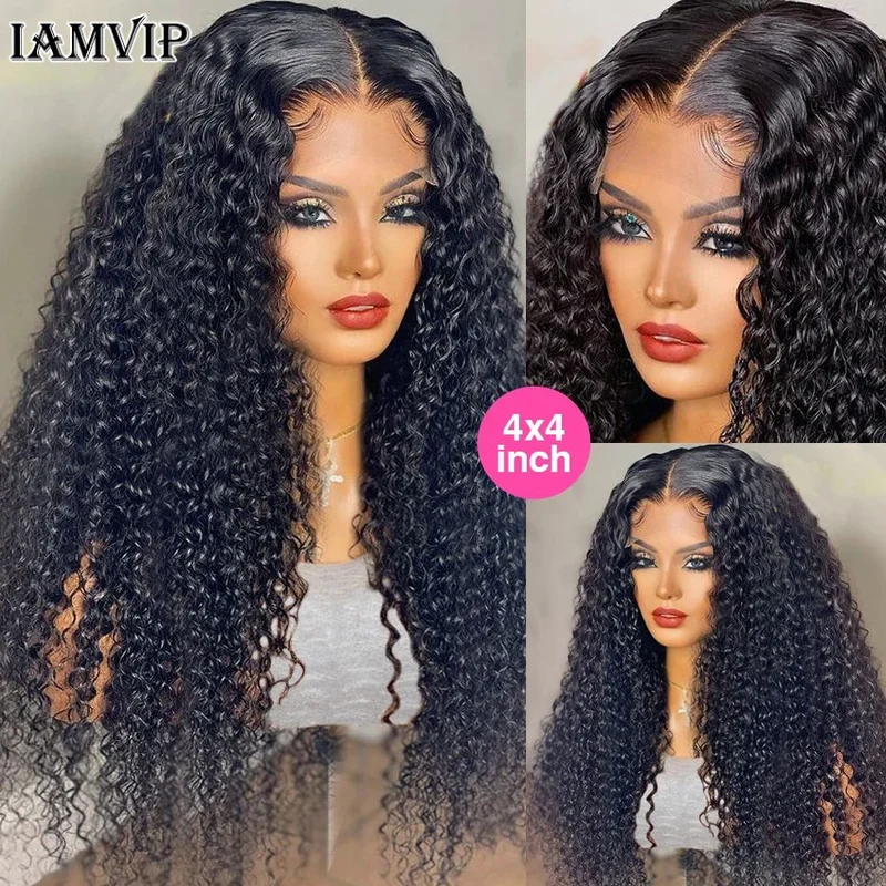 220% Density Hd 13x6 Water Wave Ready To Wear Human Hair Wigs Loose Deep Wave Lace Front Wig Curly 4x4 Glueless Wigs for Women