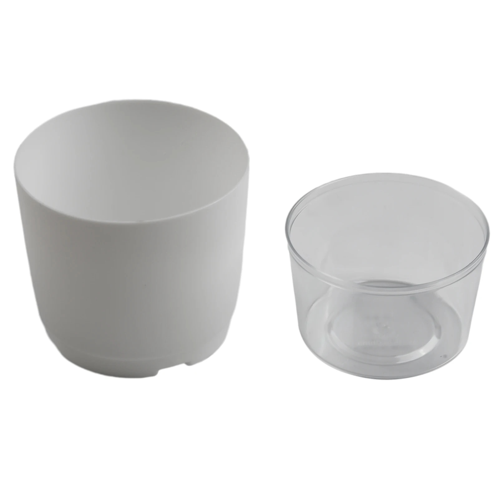 Panier Pot de plantes en résine plastique de remplacement, 1 pièce, 8.8cm X 6.8cm X 11.6cm, Pot de plantes africain Double couche, arrosage automatique