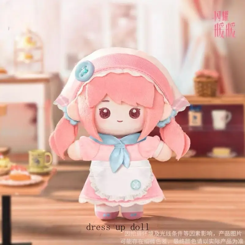 

Official Kawaii Pink Hair Lolita Girl Miracle Nikki 15cm Cartoon Cosplay Cotton Plush Doll Stuffed Dress up Toy Anime Plushie