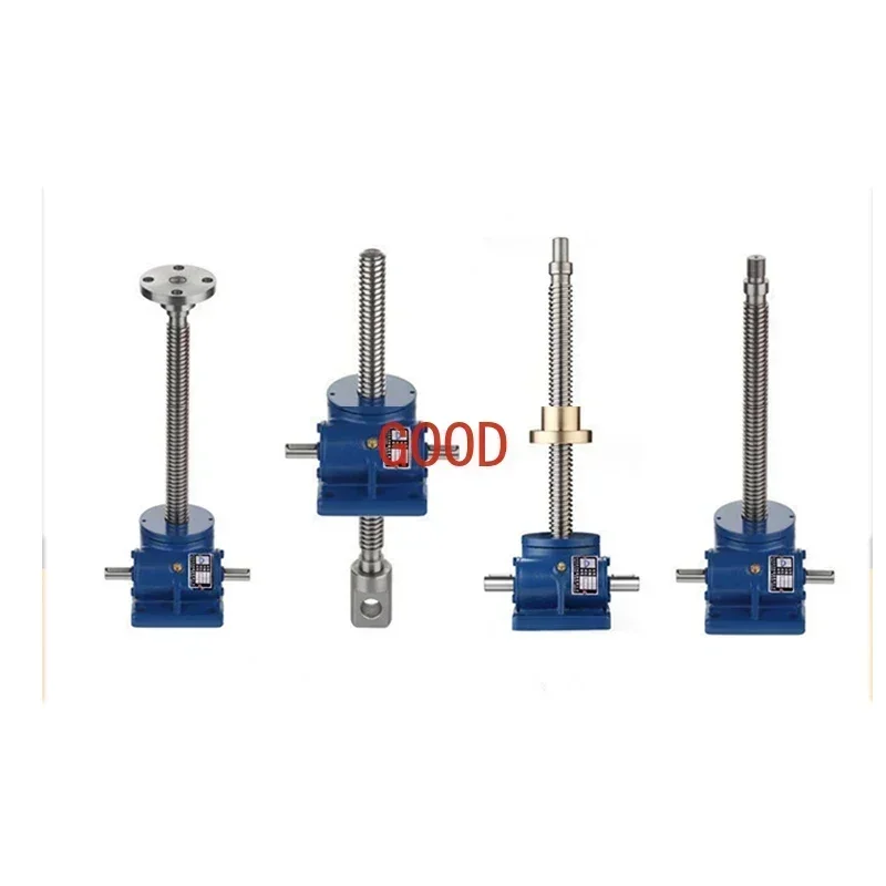 Handwheel Collar Cegar SWL1T/2.5T Hand-Cranking Worm Lifting Platform Screw Lift Reducer Leading Screw Lift for Industrial Use
