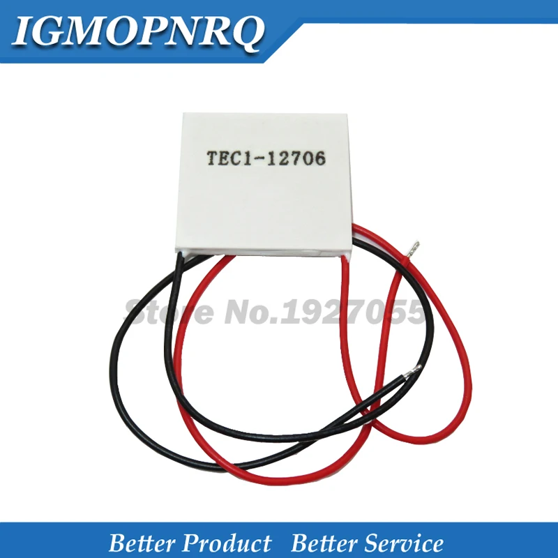 TEC1 12706 12v 6A 40*40MM TEC Thermoelectric Cooler Peltier TEC1-12706 Peltier Elemente Module