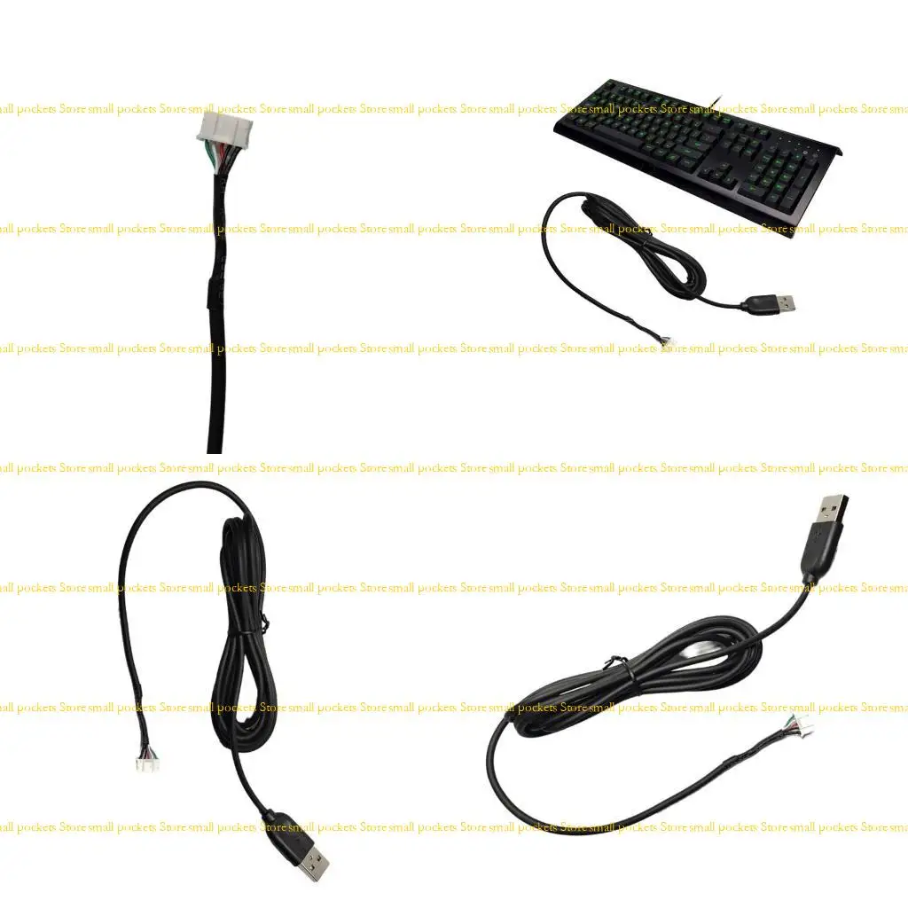 

R1wd замена USB -кабеля для Cynosa -клавиатуры идеально для геймеров легко в использовании