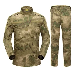 Men Multicam FG atacs Airsoft Uniform Paintball Sniper Camouflage Tactical Suit Camping Outdoor Hunting Clothes