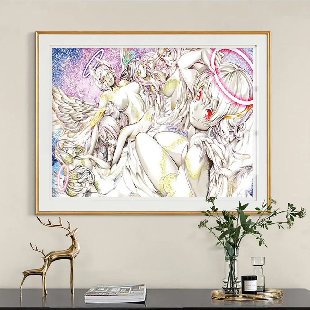 Platinum End Japanese Anime Art Print Poster Cartoon Wall Picture Manga Canvas Painting Otaku Bedroom Decor