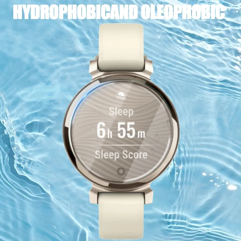 1-5PCS Tempered Glass Film For Garmin Lily 2 Active Smart Watch Screen Protector Film HD Scratch resistant Protective Glass Film