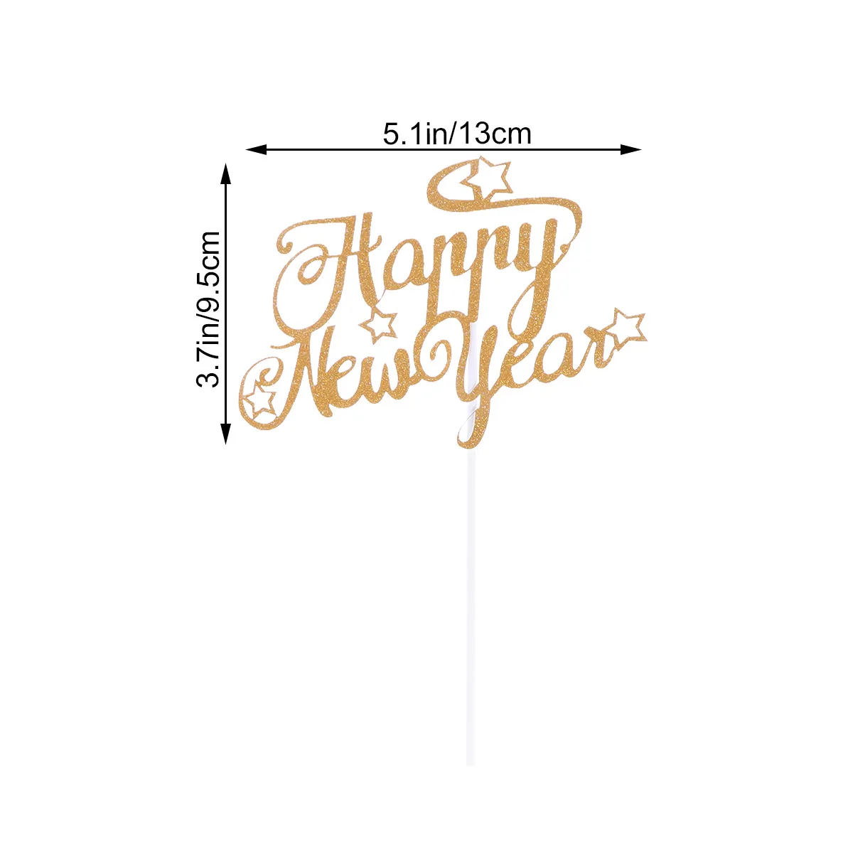 

4 Pcs Cake Toppers Beautiful Insert Decorations Dessert Card Party Cake Decoration Bright Patterns Premium Material Safe