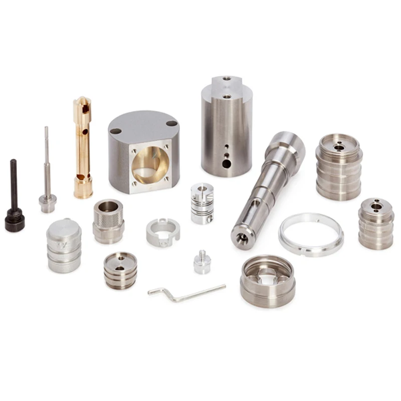Custom 3/4/5 Axis CNC Machining Service - Aluminium Parts - alternate angle