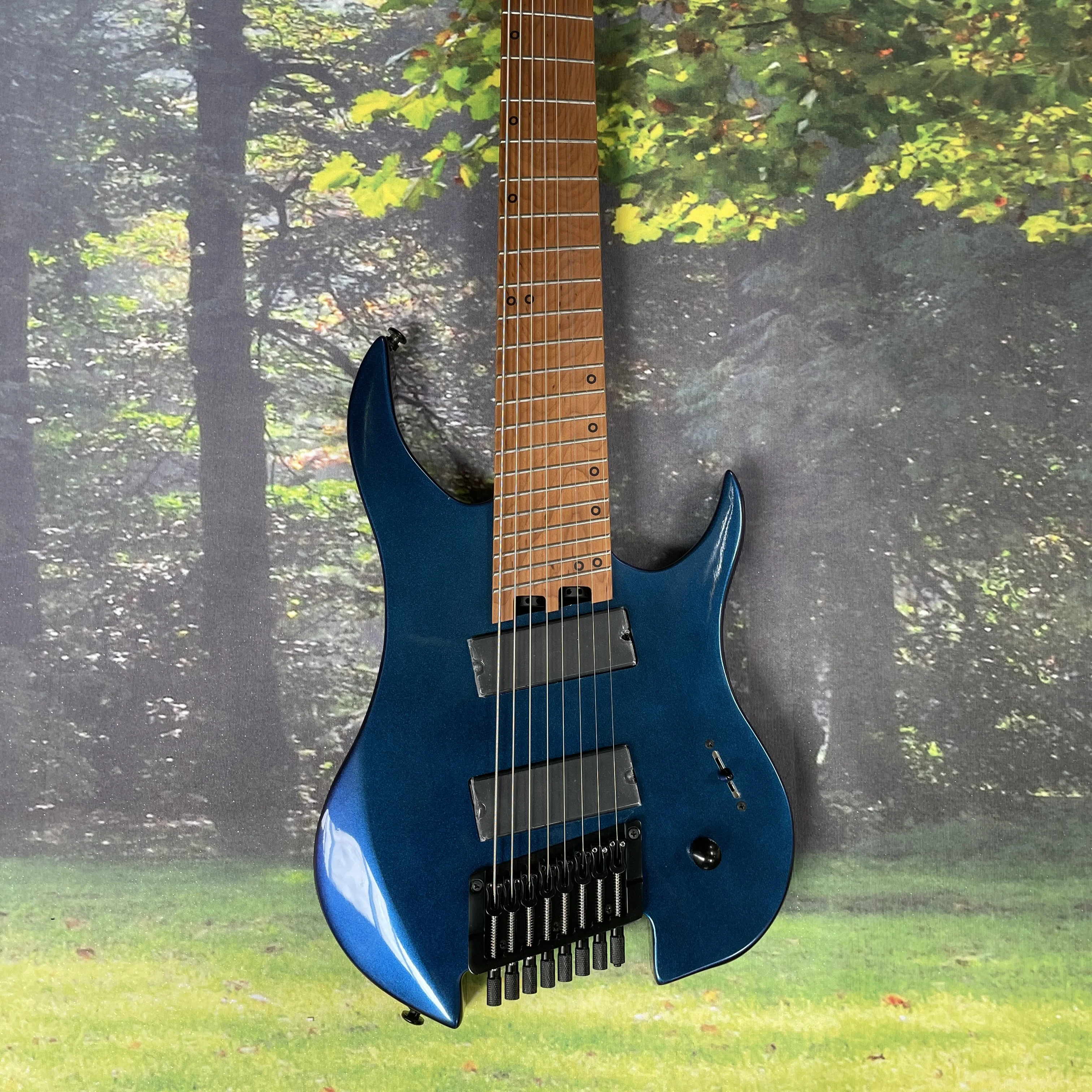 Chameleon 8-string electric guitar black hardware guitars